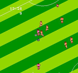 Moero Pro Soccer screenshot 3 for Famicom